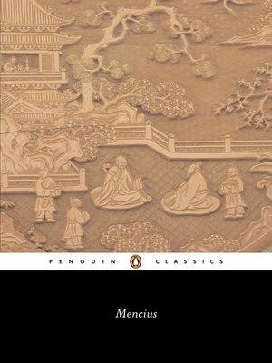 cover image of Mencius